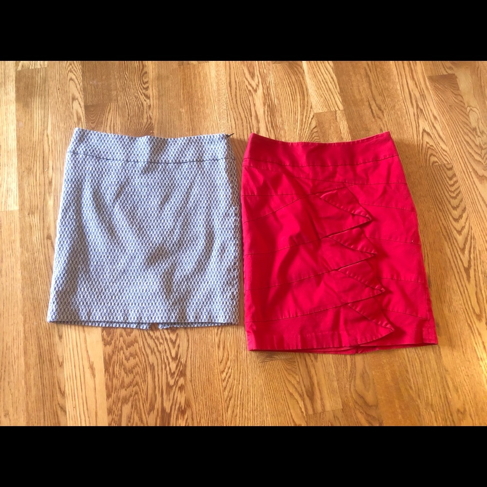 Two Limited Fall Skirts Lot
